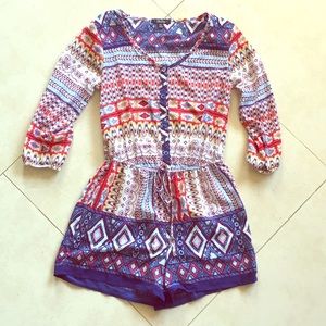 Colorful romper